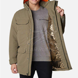 Veste parka à capuche slim décontractée pour homme, fabriquée au Pakistan, respirante, écologique, séchage rapide, tissu chaud pour l'hiver, dernier design, manches longues - Product Image 4