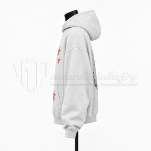 Sudadera con Capucha Oversize para Hombre al por Mayor, Sudadera con Diseño Gráfico Personalizado, Fabricante de Sudaderas Streetwear, Proveedor OEM - Product Image 5