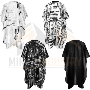 Capa de Corte de Pelo Unisex de Poliéster con Estampado Digital, Transpirable, Antiarrugas, Cómoda, 120x140cm - Product Image 1