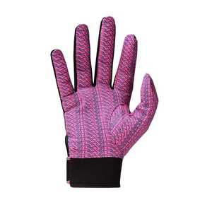 Full Finger Baseball Gloves Right-Handed Non-Slip <b>Hook</b> And Loop Closure Sublimation Print Polyester Adult All Seasons - Product Image 3
