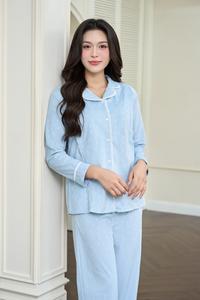 Conjuntos de Ropa de Maternidad de Terciopelo para Embarazo, Transpirables, Absorbentes del Sudor, Suaves y Cómodos para Lactancia B759 Precio - Product Image 6