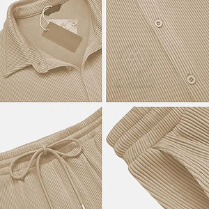 Top Selling Men Co-Ord Set Stylish Matching Outfit Custom Made Men Co-Ord Set Wholesale Supply - Product Image 5