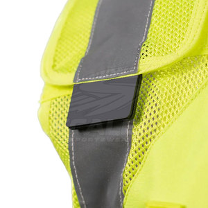 Chaleco de Seguridad Reflectante Impermeable de Malla de Poliéster con Cinta Reflectante para Construcción, Seguridad Vial, Trabajo Industrial ANSI/EN - Product Image 5