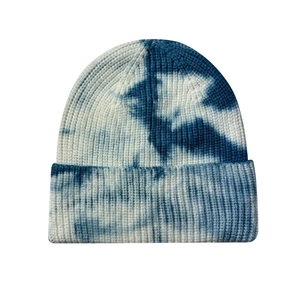 New Fashion Streetwear Hip Hop Caps Winter <b>Wool</b> Knitted Hat <b>Tie</b> Dye Print Warm Skullies Beanies Custom - Product Image 2