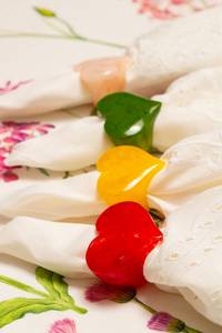 Luxury Multi-Colour Resin Handmade <b>Wedding</b> <b>Napkin</b> Rings with Eco-Friendly Food-Safe Holder-Table Decor - Product Image 6