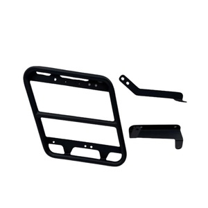 M-Biker Model 4 Stainless Steel Cross Side <b>Frame</b> <b>with</b> Side Bag <b>Mount</b> for MT15 Motorcycle Luggage & Saddlebags - Product Image 1