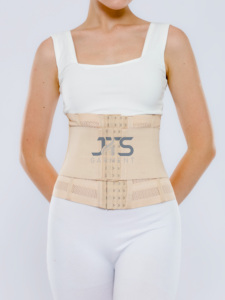 Finest Adjustable Zipper and Hook Tummy Control Slimming Waist Cincher Body Shaper <b>Shapewear</b> Corset Stylish and Comfy - Product Image 2