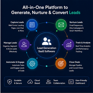 Plataforma SaaS Inteligente para Generación de Cuentas Clientes Potenciales, Automatización de CRM, Análisis en Tiempo Real, Comunicación Multicanal, Soluciones Basadas en la Nube - Product Image 4