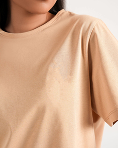 T-shirt décontracté unisexe en jersey à manches courtes 100 % coton, coupe ample, imprimé graphique rétro, durable, pour l'été – Fabricants - Product Image 4