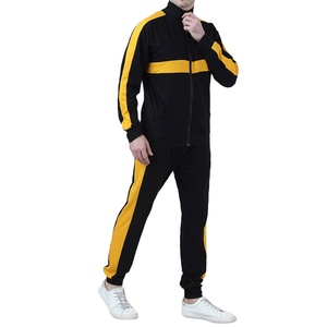 Wholesale Men's Soft Fleece Gym Fitness Hoodie With Jogger Pants Two Piece Tracksuit Set - Product Image 1