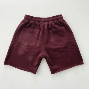 Shorts Bermuda en coton à pois marron pour homme, taille élastiquée, décontractés, respirants, pour l'été - Product Image 6