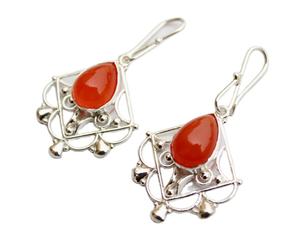 บุษราคัมสีฟ้าแหวนเงินออกแบบแฮนด์เมดธรรมชาติสีฟ้าพลอยบุษราคัมดอกไม้ออกแบบแหวนเงินแท้925เครื่องประดับแหวน - Product Image 6