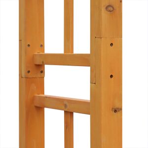 Arbre de jardin en bois d'extérieur de 85 pouces, arche de jardin orange, treillis pour plantes grimpantes, pour mariages et cérémonies - Product Image 5