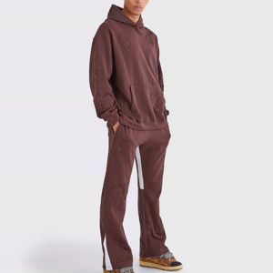 Survêtement Homme Premium en Coton 2025 – Joggers et Hoodie Légers Personnalisables avec Logo Imprimé – Tailles Fortes – Collection Hiver - Product Image 1