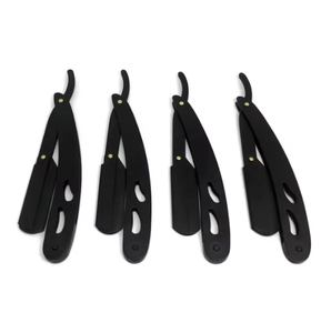 มีดโกนที่โกนหนวดแบบตรงทำจากสเตนเลสผลิตภัณฑ์สำหรับร้านเสริมสวย - Product Image 6