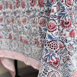 Floral Printed Cotton <b>Tablecloth</b> Woven Classic Style Washable Home Use Printed <b>tablecloth</b> for home use - Product Image 3