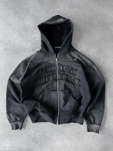 สไตล์โดดเด่น ดีไซน์ใหม่ล่าสุด เสื้อฮู้ดดี้ผู้ชาย แห้งเร็ว รุ่นเฟรชพีซ ผ้าคอตตอนผสม ดีไซน์สตรีทแฟชั่น เสื้อฮู้ดดี้ผู้ชายแบบสั่งทำพิเศษ ปี 2026 - Product Image 5