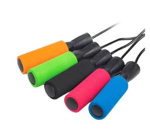 Cuerda para Saltar de PVC con Asas de Espuma Antideslizantes, Cuerda para Saltar Rápida Sin Enredos para Ejercicios en Casa, HIIT y Boxeo, Equipo Unisex - Product Image 1