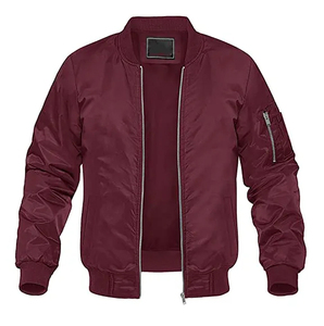 Reliable Stylish Outerwear Bomber <b>Jacket</b> Made with Soft Material for <b>Long</b> Lasting Comfort Which has the Best Material - Product Image 4