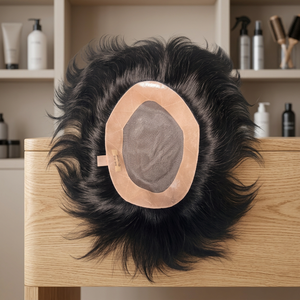 TAZ HAIR BANGLADESH Mono & PU Base 100% Densité Courte Perruque Lace Front 100% Cheveux Humains Remy Cheveux Indiens 40-80g Nœuds Invisibles - Product Image 5