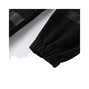 Sweat-shirts à capuche personnalisés OEM avec logo brodé, séchage rapide, 100% coton respirant, manches côtelées, vêtements de sport pour la salle de gym - Product Image 5