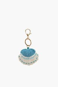 Handmade Beaded Apple Keychain Fruit <b>Bag</b> <b>Charm</b> Cute Key Ring - Product Image 3