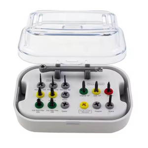 Kit de Implantes Dentales Manuales de Acero Inoxidable a Precio Económico, Alta Calidad, Ligeros, en Oferta - Product Image 1