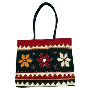 Good Quality Customized Flloral Pure Cotton Woven GOTS Certified Shopping All Match Handbag Foldable Reusable Canvas Tote Bags - Product Image 2