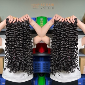 Extensiones de Cabello Remy Virgen 100% Vietnamita de Doble Trama con Cutícula Alineada, Teñibles a Tono Oscuro, Precio Mayorista - Product Image 6