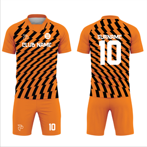 Premium Stitched Soccer Jersey Embroidered Football Uniform Set Durable Fabric Team Sportswear Training Kit Bulk Supplier - Product Image 6