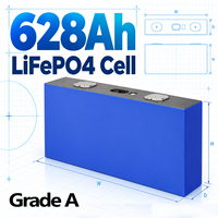 Sel Baterai Lithium LiFePO4 3.2V Kapasitas Tinggi 628Ah untuk Kontainer Penyimpanan Energi dan Stasiun Daya Cadangan