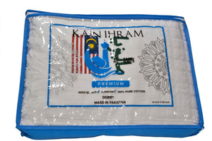 Serviette d'Ihram avec drapeau national, 100% coton, jetable, rafraîchissante, tissée, pour le Hajj et l'Omra, écologique, confortable à porter, pour la prière, chaud et froid - Product Image 4