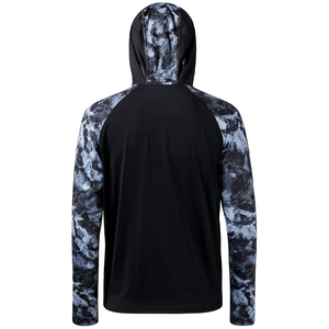 เสื้อตกปลาไซส์ใหญ่รุ่นใหม่ น้ำหนักเบา ผ้าโพลีเอสเตอร์สำหรับกิจกรรมกลางแจ้ง ระบายอากาศได้ดี ป้องกันรังสียูวี แห้งเร็ว แขนยาว ป้องกันแสงแดด - Product Image 2