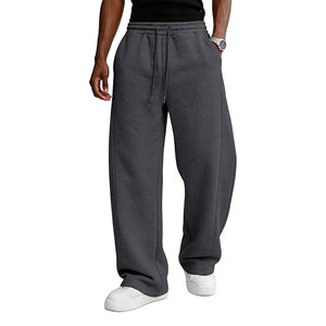 Pantalones Deportivos Casuales Holgados de Color Sólido para Hombre, Marca HUNTER SPORTS, Hechos a Medida OEM/ODM, 100% Algodón, Transpirables, de Peso Medio - Product Image 2