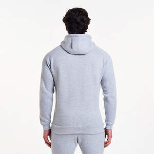 Sudadera con capucha y sudaderas promocionales de algodón con cremallera completa para hombre con logotipo personalizado de alta calidad - Product Image 3