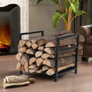 Metal Firewood <b>Rack</b> Outdoor Firewood <b>Log</b> <b>Rack</b> Metal Antique Firewood <b>Log</b> Storage Holder At Lowest Price - Product Image 4