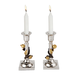Candelabro de Hierro Estilo Vintage, Portavelas, Decoración para el Hogar, Oficina, Bodas, Fiestas Navideñas, Centro de Mesa - Product Image 1