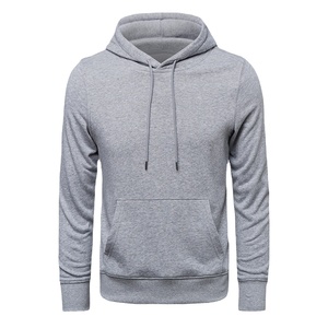 เสื้อฮู้ดดี้ผู้ชายสั่งทำขายส่ง ผ้าฝ้าย 100% แบบเรียบ สำหรับพิมพ์ลายโลโก้ สวมใส่ได้ทั้งชายและหญิง ทรงโอเวอร์ไซส์ ปักลายเสื้อฮู้ดดี้ผู้ชาย - Product Image 2