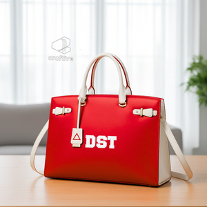 Delta | Sigma | Theta Sorority Tote <b>Bag</b> PU Leather Women's Briefcase <b>Work</b>& Travel <b>Bag</b> Shoulder <b>Large</b> Capacity Hand <b>Bag</b> Carryall - Product Image 2