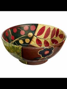 Unique Design Wooden <b>Enamel</b> <b>Dish</b> Serving Bowl Handmade Lightweight Reusable Wedding Parties Large storage Dinner Serving Bowl - Product Image 5