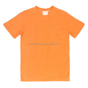 T-shirts en jersey de coton bio pour hommes, t-shirts vierges personnalisés pour hommes, t-shirts à manches courtes, t-shirts unis, hauts durables - Product Image 6