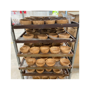 Vietchoice for Competitive Price Sustainable Bamboo Wood Handicraft Disposable <b>Microwave</b> Safe Minimalist Bowl Custom Shape - Product Image 5