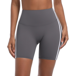 Shorts de yoga pour femmes de haute qualité, tissu en spandex respirant et extensible, taille haute, pour la gym et le fitness, fournisseur et fabricant OEM - Product Image 3