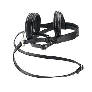 Brida de Caballo Occidental de Alta Calidad en Cuero Genuino, Nailon PP y Acero Inoxidable para Equitación - Product Image 3