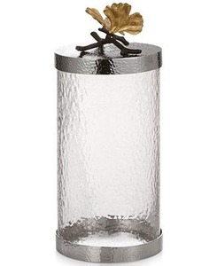 Modern Luxury <b>Glass</b> <b>Food</b> <b>Storage</b> Containers with Metal Lids Airtight Handcrafted Design for Kitchen Use - Product Image 4