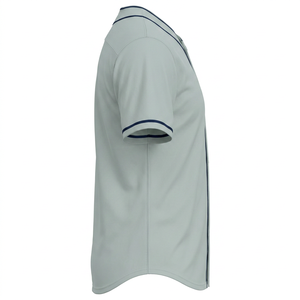 Maillot de baseball d'été respirant brodé sur mesure, uniforme d'équipe personnalisé, couleur personnalisée, 100 % polyester, impression numérique - Product Image 6