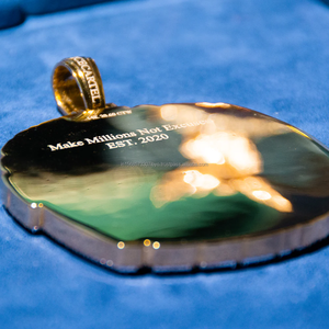 Pendentif lettre Hiphop glacé personnalisé 100% testeur de diamant passé argent S925 avec pendentif à breloques en or rose Vvs Moissanite - Product Image 5