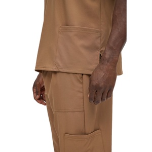 Men Hospital <b>Scrub</b> Suit Premium Cotton Soft Breathable Lightweight Durable Hospital Workwear Custom <b>Scrub</b> uniform for Men - Product Image 6