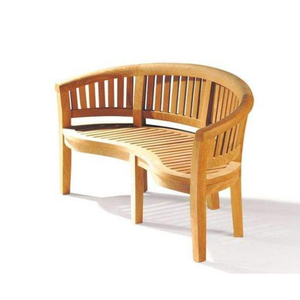 Banc de jardin en promotion, pour deux personnes, en teck écologique et durable, idéal pour l'extérieur. - Product Image 1