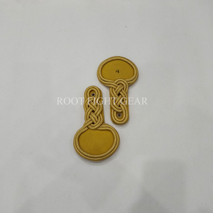Insignia bordada de alta calidad en oro para epaulettes, para uniformes de protocolo y trajes. - Product Image 4